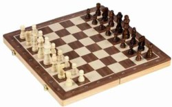 266-56314 Schach/Dame Spiel 2in1, magne 