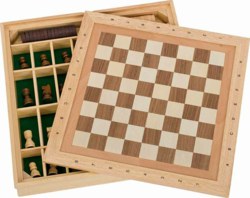 266-56953 Spiele-Set Schach, Dame und Mü