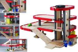 267-1356227 Holz Parkhaus Plantoys, ab 3 J