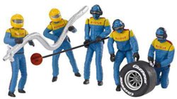 267-20021132 Figurensatz Mechaniker, blau F