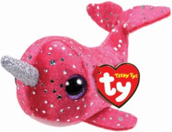 268-41259 NELLY PINK NARWHAL TEENY TY TE
