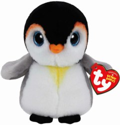268-42121 Pongo Pinguin, 15cm Ty, Beanie