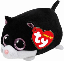 268-42219 Cara,Katze schwarz/weiss 10cm 