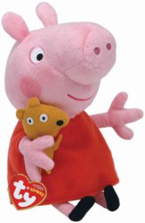 268-46128 Peppa Pig - Peppa, 20 cm  TY, 