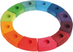 285-01700 Ring Regenbogen 12 Teile Grimm