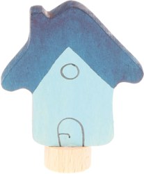 285-03570 Steckfigur blaues Haus Grimm's