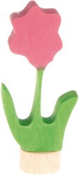 285-03600 Stecker rosa Blume Grimm's Spi