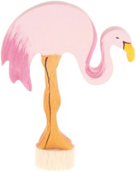 285-04070 Stecker Flamingo, handbemalt G