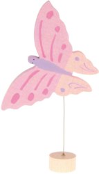 285-04240 Stecker Schmetterling rosa Gri
