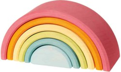 285-10701 Regenbogen Pastell mittel, 6 T