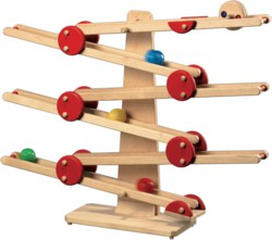 305-1901 Holz Kugelbahn Fagus Holzspiel