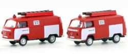 312-LC3880 VW Bus T2 2er Set Feuerwehr Le