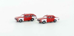 312-LC4510 Opel Rekord D 2er Set Feuerweh