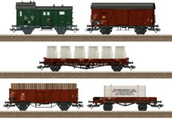 319-T24075 Güterwagen-Set Seebad Heringsd