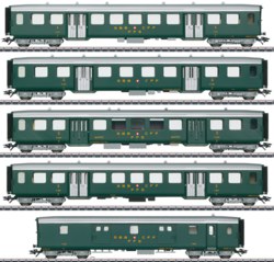 320-043369 Leichtstahlwagen-Set zur Ae 3/