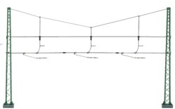 320-074131 Quertragwerk für 3 Gleise Märk