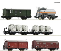 321-6600018 6-tlg. Set: Güterzug, DB DC Ro
