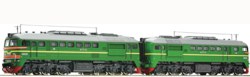 321-79795 Diesellokomotive 2M62 der RZD 