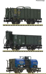 322-809005 3-tlg. Set: Güterwagen, K.Bay.
