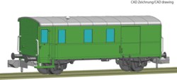 322-830150 Güterzuggepäckwagen, DB Fleisc