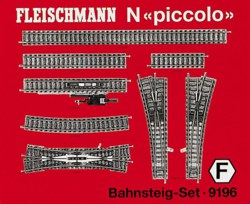 322-9196 Bahnsteig-Set Fleischmann Spur