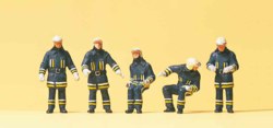 324-10487 Feuerwehrmänner Preiser Figure