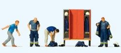 324-10642 Feuerwehrmänner Preiser Figure