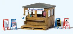 324-17314 Kiosk mit Bootsverleih, Bausat