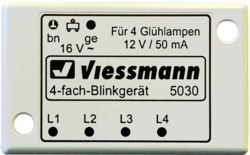 325-5030 Vierfach-Blinkgerät Viessmann 