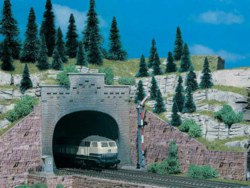 326-47813 Tunnelportal mit Aufsatz, zwei