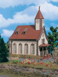326-49560 Dorfkirche Vollmer Modellbausa