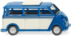 327-033402 DKW Schnelllaster Bus, blau/pe