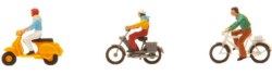 328-151079 Fahrrad- und Mopedfahrer Falle