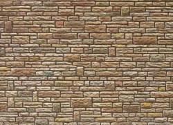 328-170604 Mauerplatte, Sandstein, grün-g