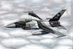 328-753911 Düsenjägerflugzeug F16C Fighti