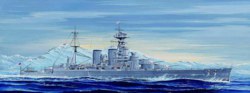 328-755741 Kriegsschiff HMS HOOD 1931 Tru