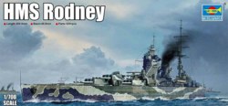328-756718 Schlachtschiff HMS Rodney Trum