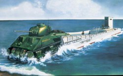 328-983301 LCM3 & Sherman Tank Faller Mod