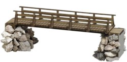 329-1497 Holzbrücke Busch Modellbau, Sp