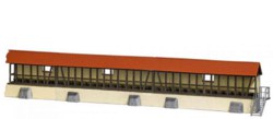 329-1597 Stadtmauer Busch Modellbau, Au