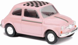 329-48733 Fiat 500, Pretty in Pink Busch