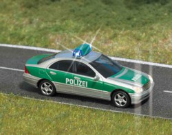 329-5630 Polizei Mercedes C-Klasse grün
