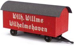 329-59964 Möbelanhänger, rot Busch Model