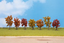 330-25070 Herbst-Bäume, 7 Stück Noch Mod