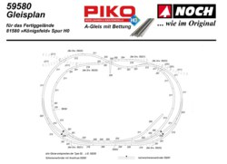 330-815808 Gleissystem Königsfeld H0 Piko