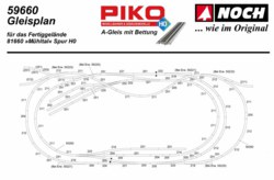 330-816607 Gleissystem Mühltal H0 Piko A-