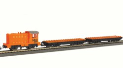 339-57143 Start-Set mit Bettung Güterzug