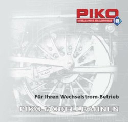 339-99539 PIKO AC-Modelle Katalog Wechse