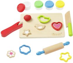 410-4871 Knetmasse Set aus Holz   