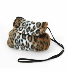 828-45695 Pl�schtasche Leopard Gurimo-te